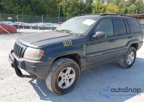 2004 Jeep Grand Cherokee Laredo from USA, damaged, VIN 1J4GW48S44C411846